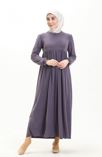 Robe Hijab Lila 1934-08