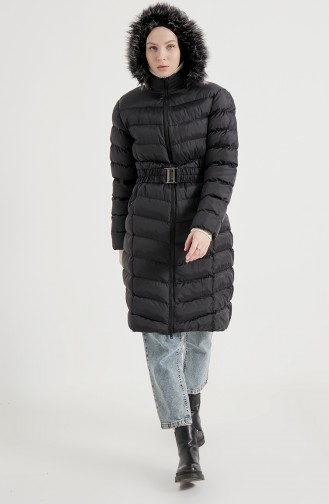 Manteau Noir 13916