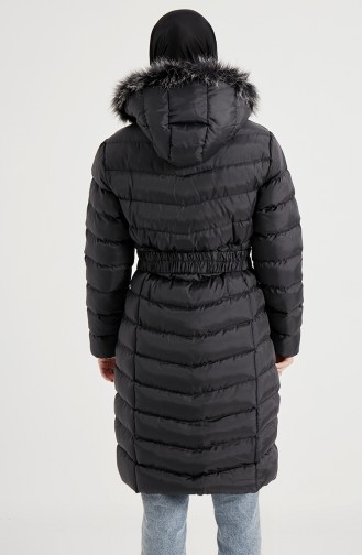 Manteau Noir 13916