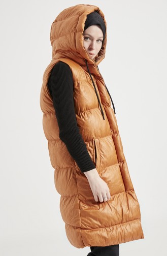 Gilet Matelassé 8009-04 Tabac 8009-04