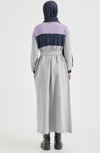 Robe Garnie 1832-03 Lila Gris 1832-03