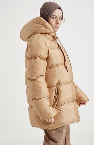 Puffer Coat 6051-05 Mink 6051-05