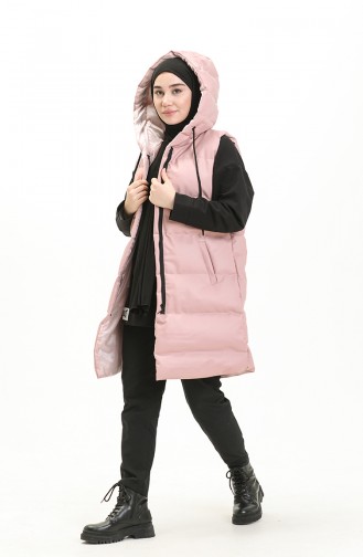      8009Aمعطف بدون أكمام -01   بودرا 8009A-01