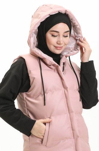      8009Aمعطف بدون أكمام -01   بودرا 8009A-01