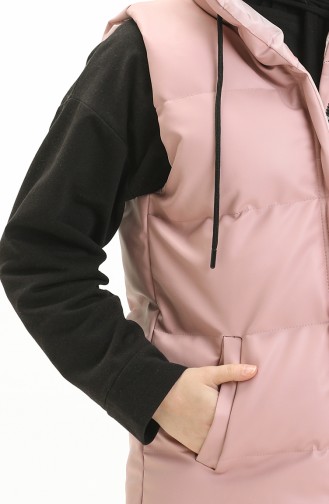      8009Aمعطف بدون أكمام -01   بودرا 8009A-01
