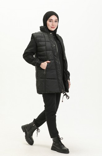 Puffer Vest 9017-02 Black 9017-02