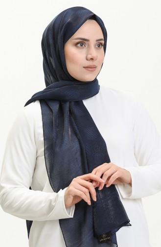 Navy Blue Sjaal 70229-12