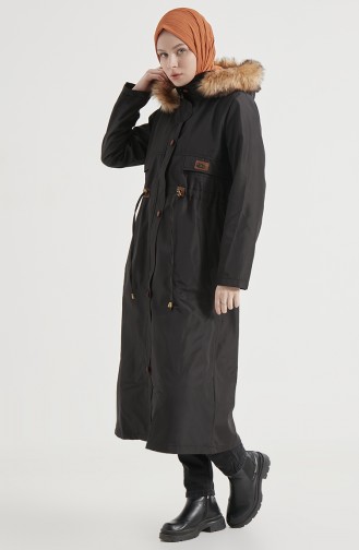 Manteau Noir 13812