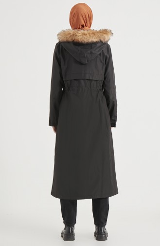 Manteau Noir 13812