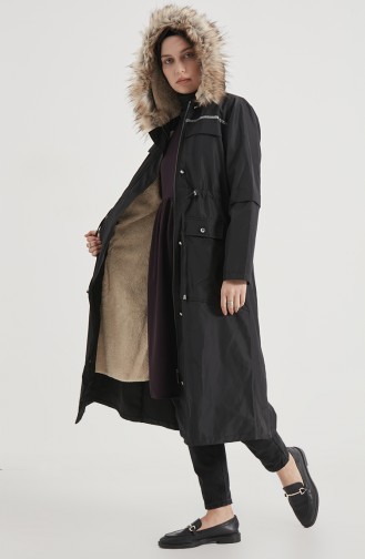 Black Winter Coat 13821