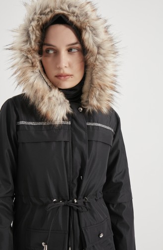 Black Winter Coat 13821