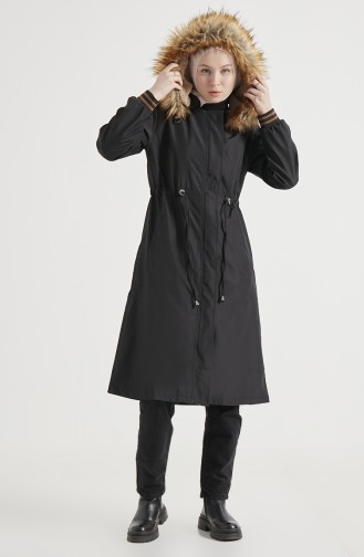 Manteau Noir 13920