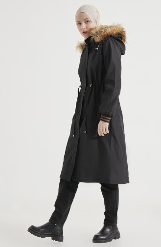 Manteau Noir 13920