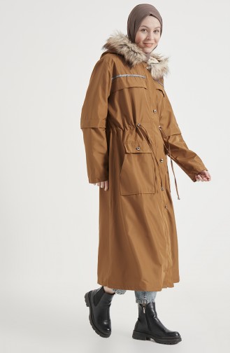 Tan Winter Coat 13823