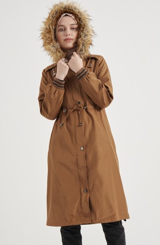 Manteau Tabac 13922