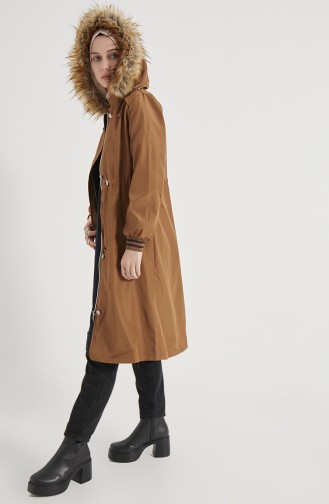 Manteau Tabac 13922