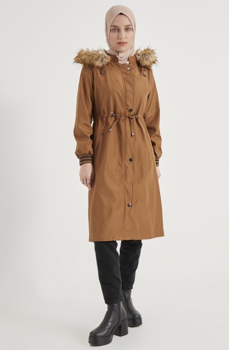 Manteau Tabac 13922