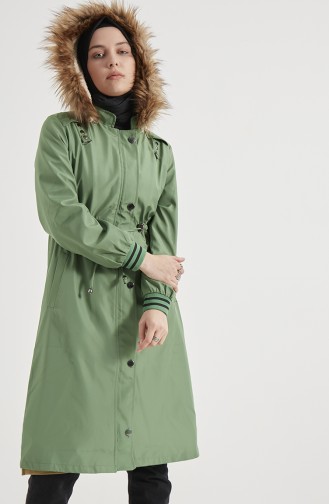 Green Winter Coat 13921