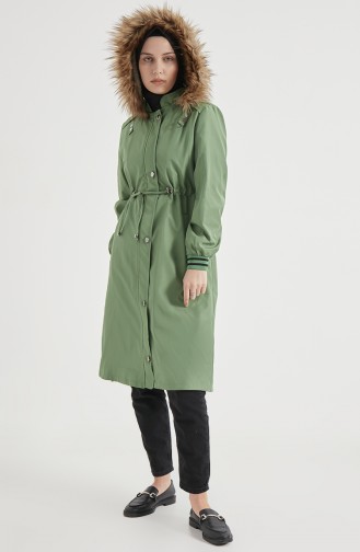 Green Winter Coat 13921