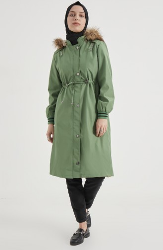 Green Winter Coat 13921