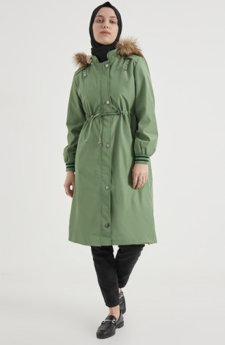 Manteau Vert 13921