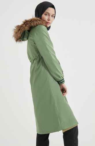 Manteau Vert 13921