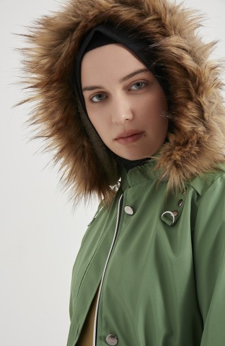 Green Winter Coat 13921