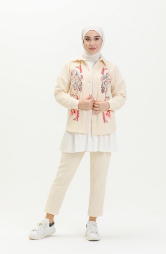 Beige Suit 3947