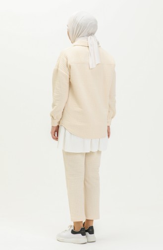 Beige Suit 3947