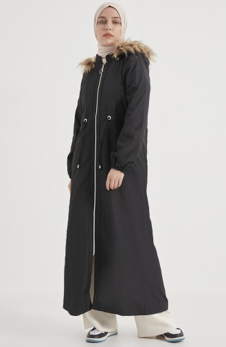 Black Winter Coat 13694