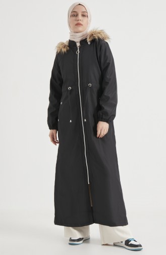 Manteau Noir 13694