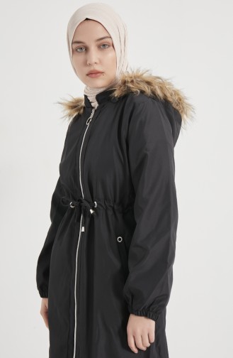 Black Winter Coat 13694