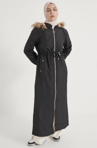 Manteau Noir 13694