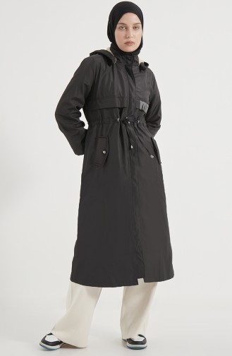 Manteau Noir 13781