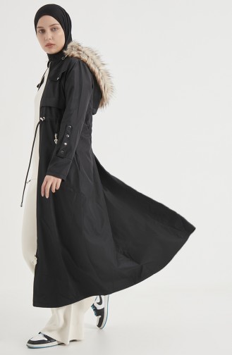 Manteau Noir 13831