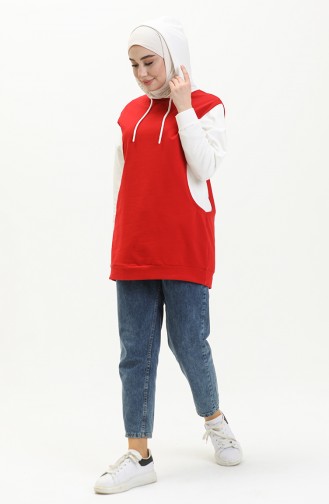 Claret red Sweatshirt 55718-01