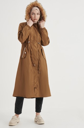 Manteau Tabac 13757