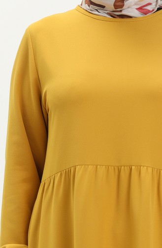 Robe Plissée 1834-05 Moutarde 1834-05