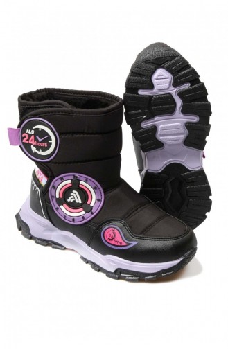  Kinderschoenen 598SFA2221.Siyah Lila