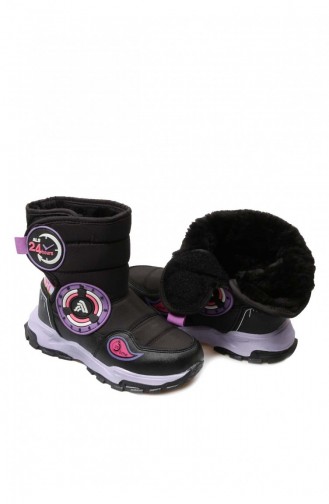 Chaussures Enfant  598SFA2221.Siyah Lila