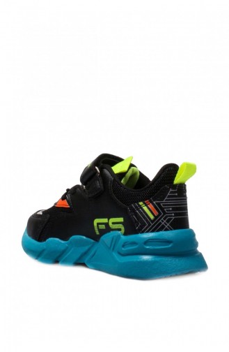  Children`s Shoes 598XCA049.Siyah Turkuaz