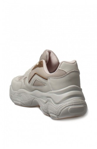 Kadın Sneaker Ayakkabı 666Za141 Bej Vizon