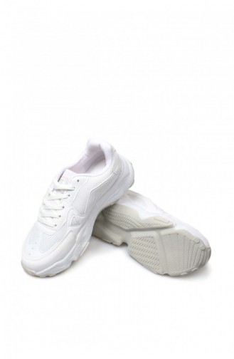 Kadın Sneaker Ayakkabı 666Za141 Beyaz