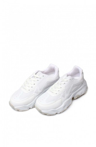 Kadın Sneaker Ayakkabı 666Za141 Beyaz
