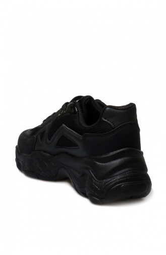 Kadın Sneaker Ayakkabı 666Za141 Siyah