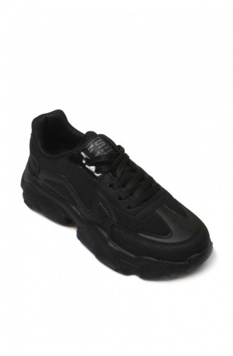 Kadın Sneaker Ayakkabı 666Za141 Siyah