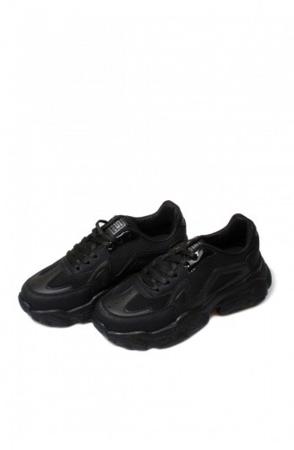 Kadın Sneaker Ayakkabı 666Za141 Siyah
