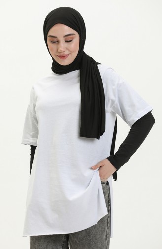 Basic Tshirt 4012-03 Beyaz