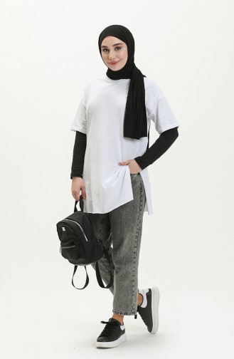 White T-Shirt 4012-03