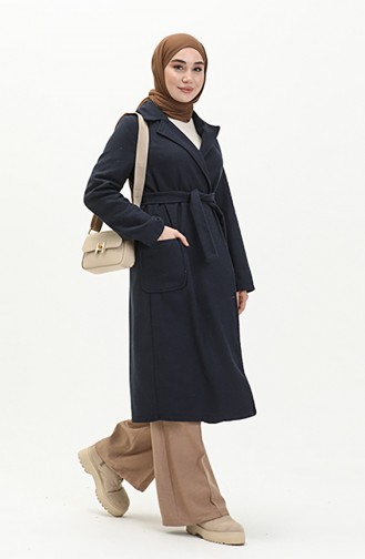 Navy Blue Coat 6035-07